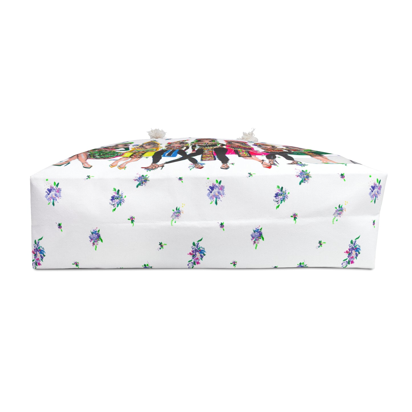 "My Girls" Weekender Bag Blue Floral