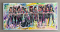 ORIGINAL 15x30" Acrylic Painting on Canvas _01