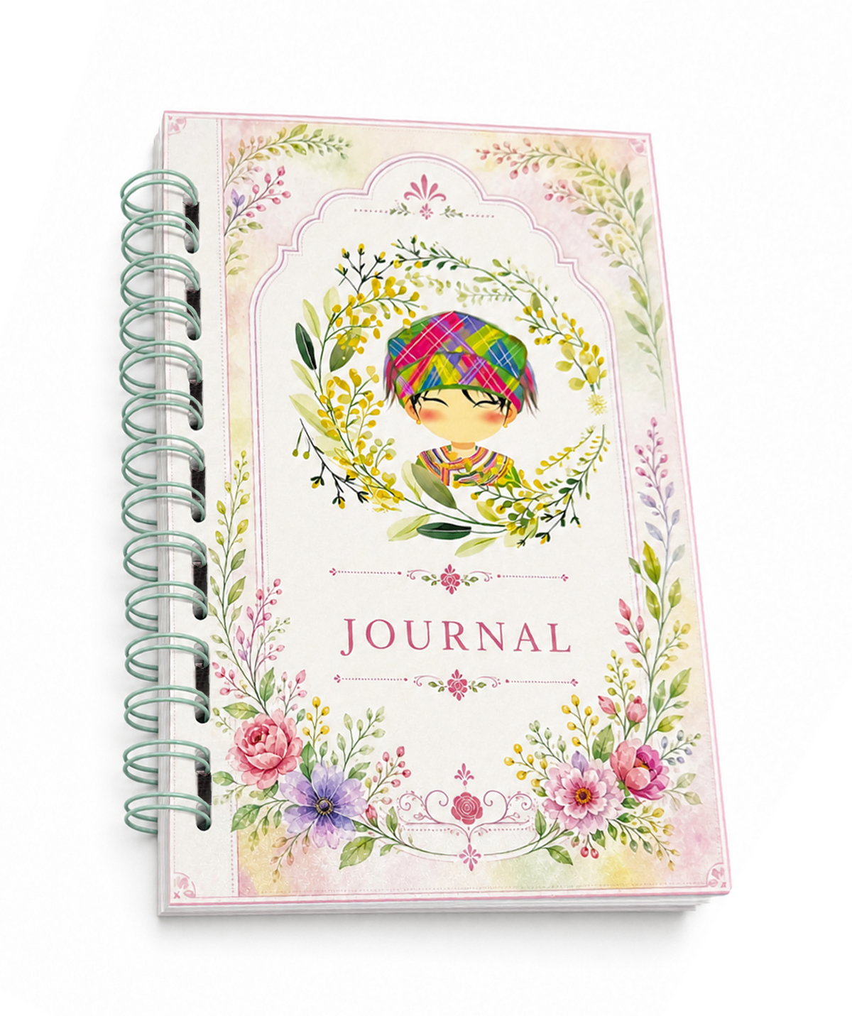 Hmong Inspired Floral Journals