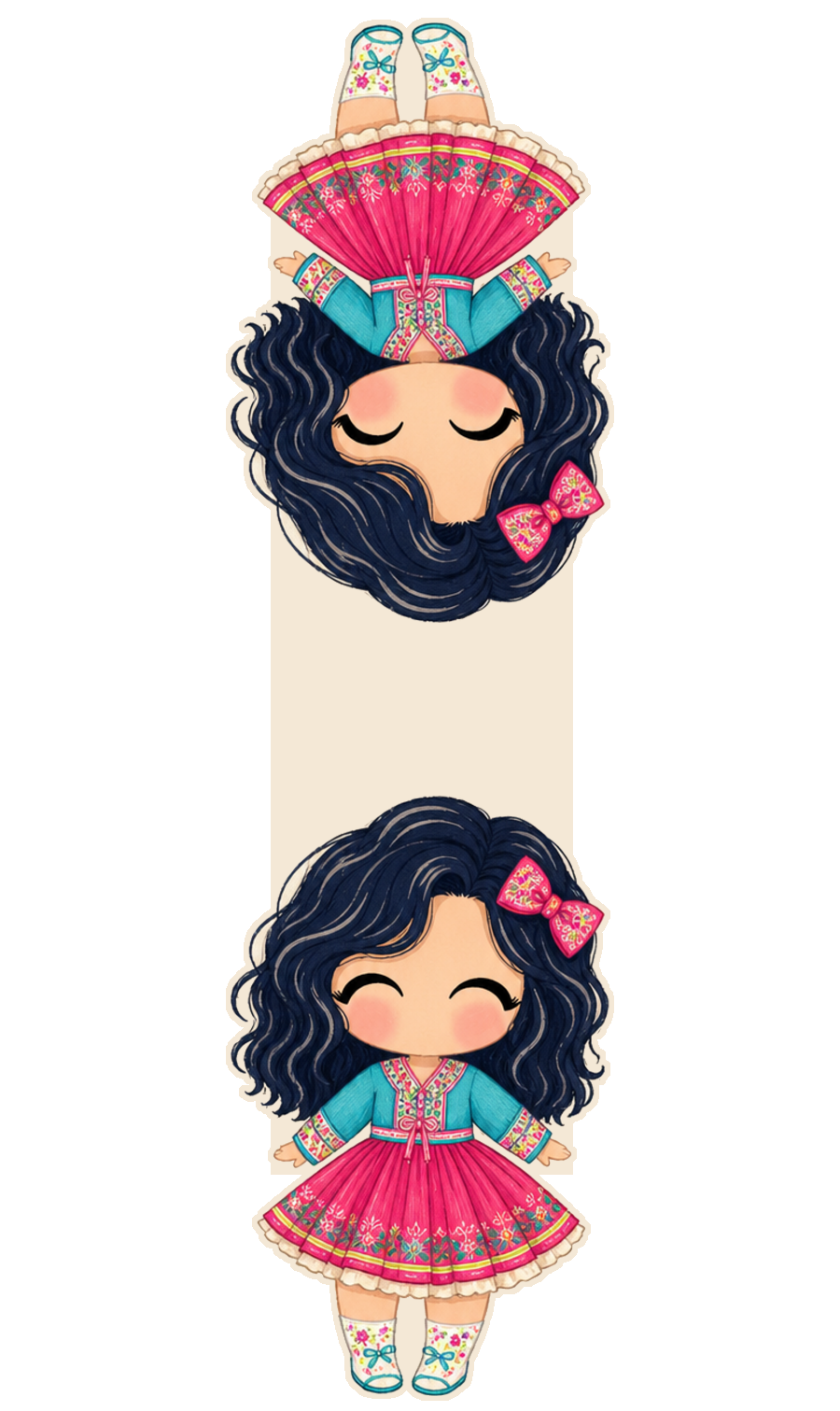 Double Sided Magnetic Bookmarks