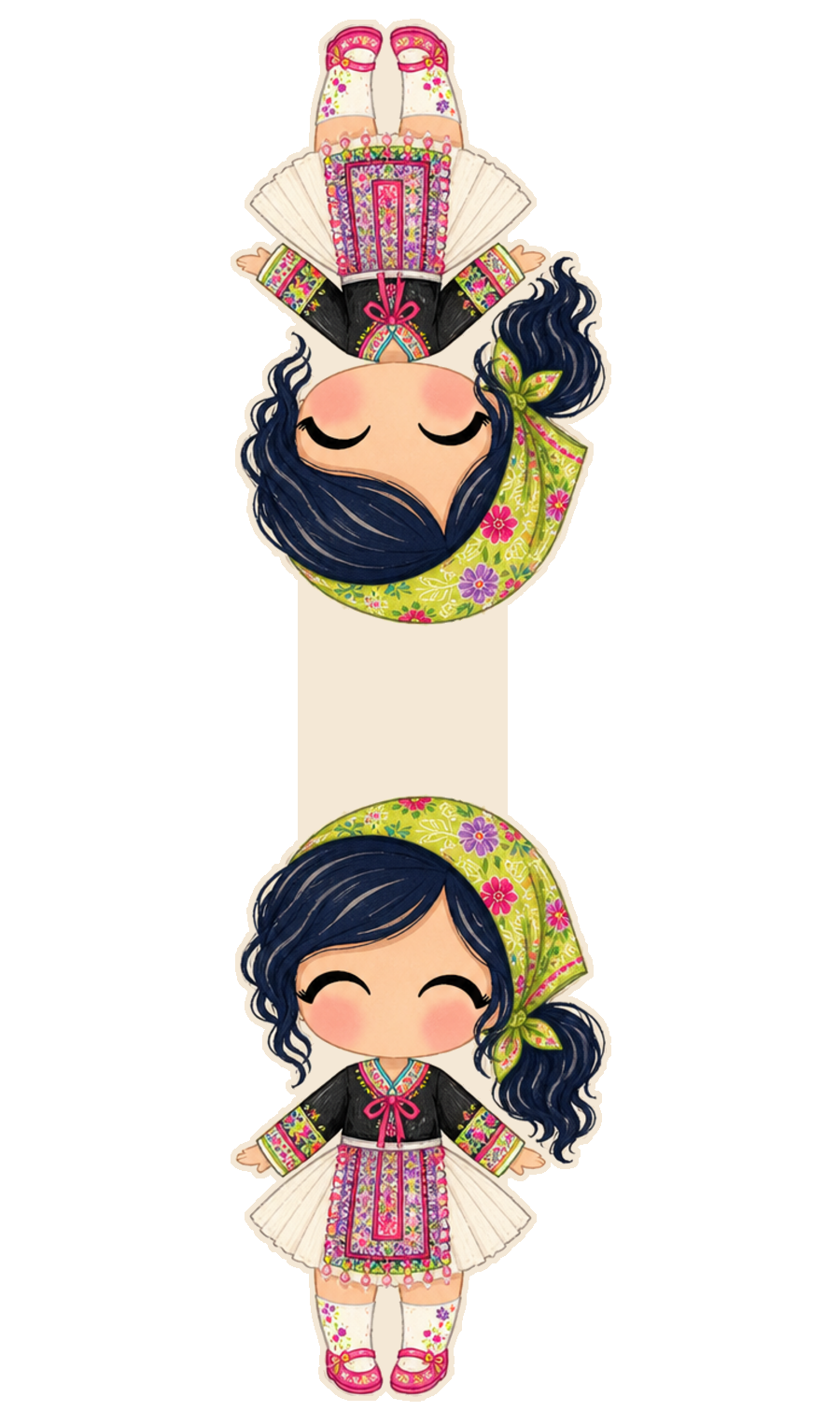 Double Sided Magnetic Bookmarks