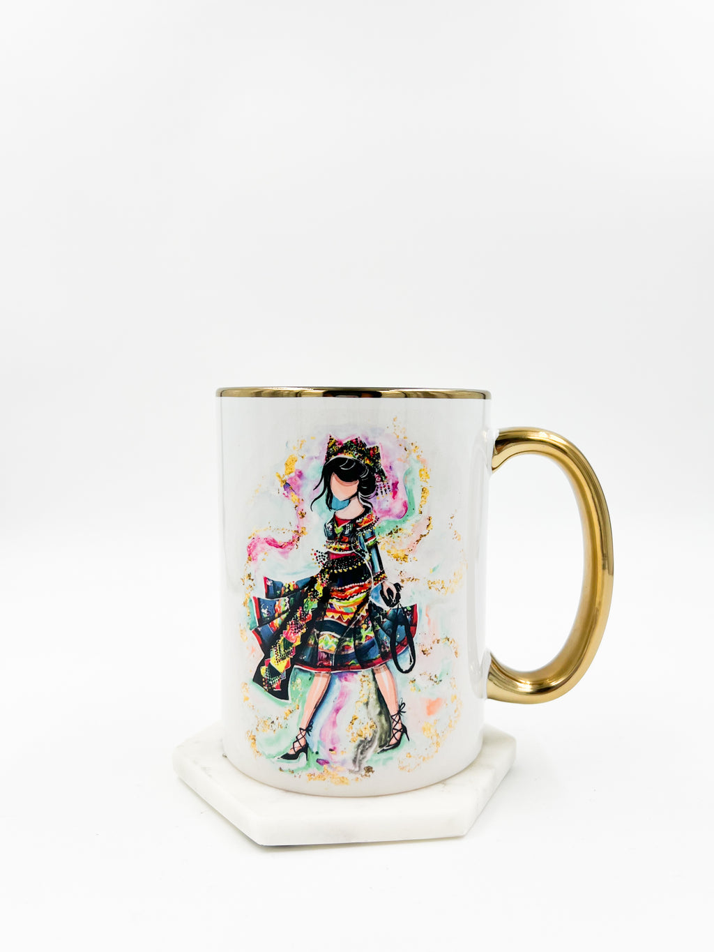 15oz Gold Rim MUG - POS SALE
