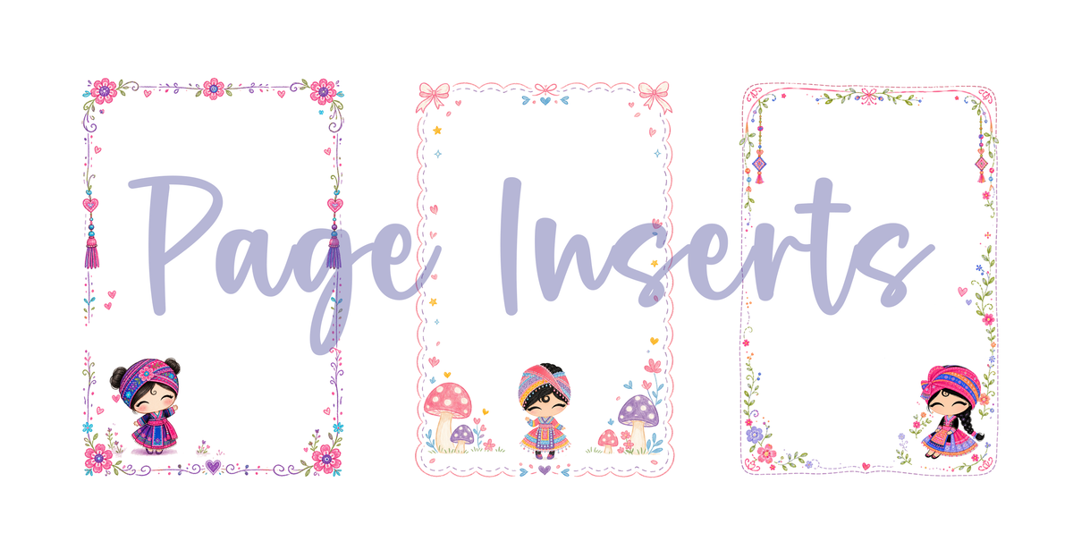 "MaeMae" Characters Spiral Mini Notebook