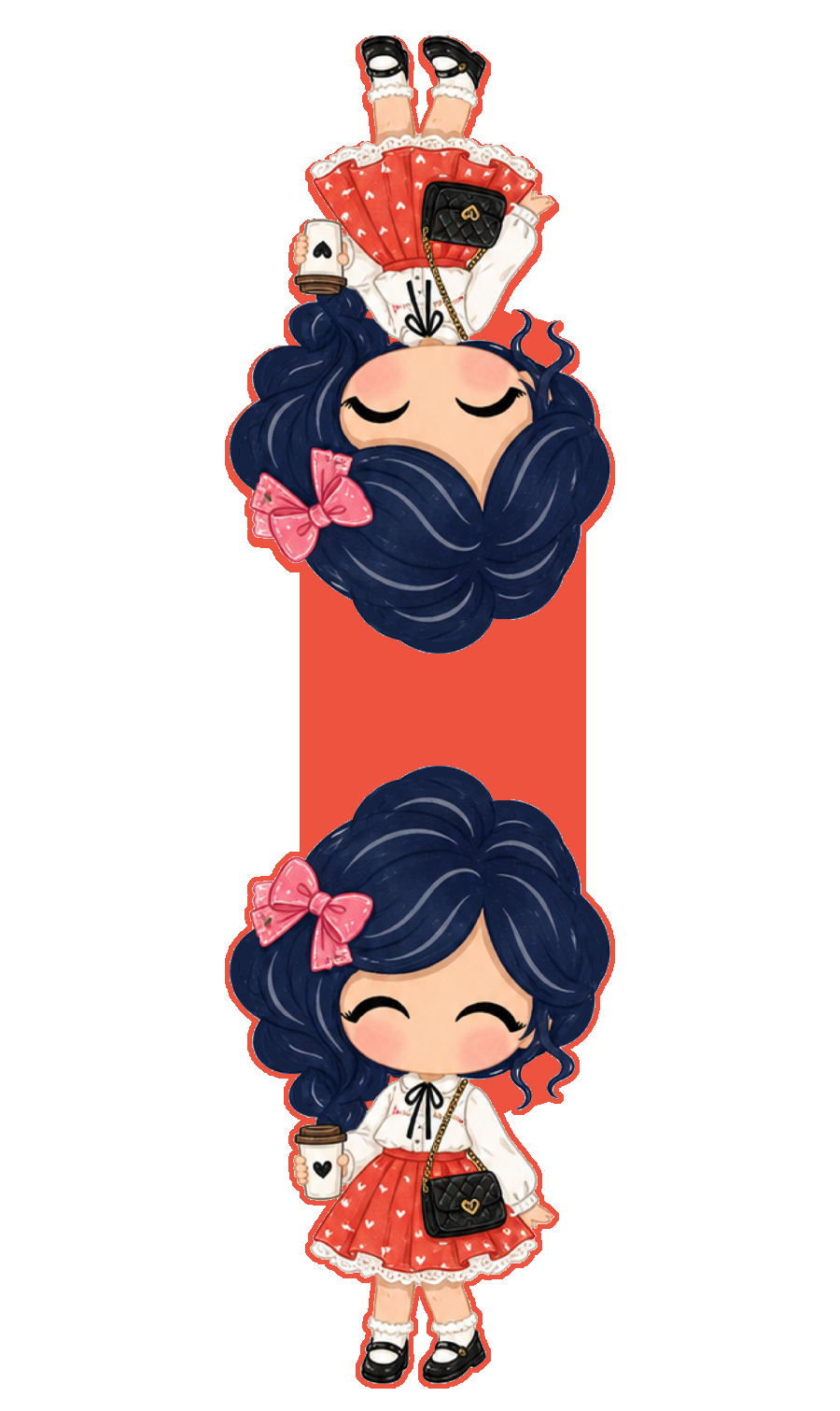 Double Sided Magnetic Bookmarks