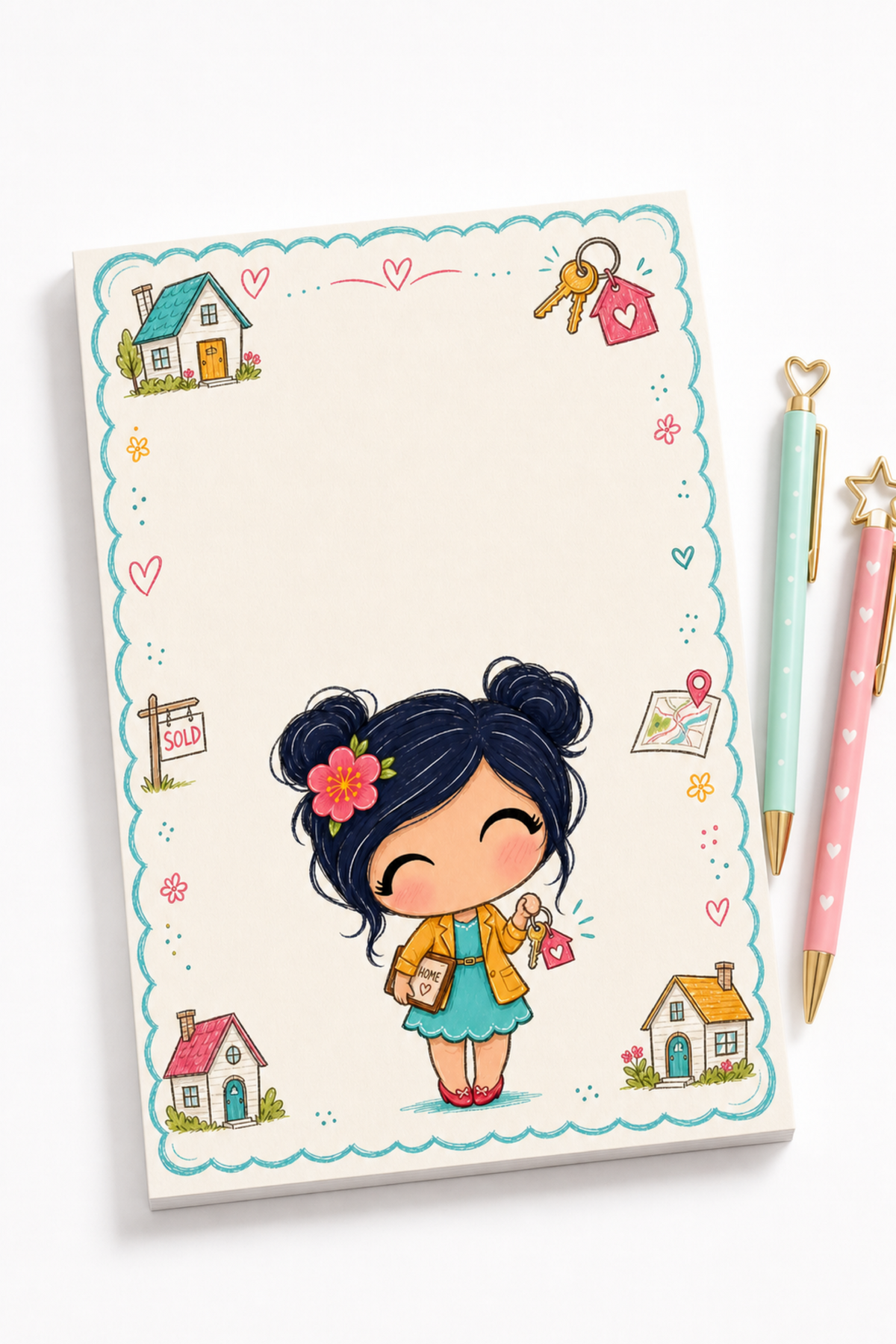 Realtor Inspired 50 Page NotePads