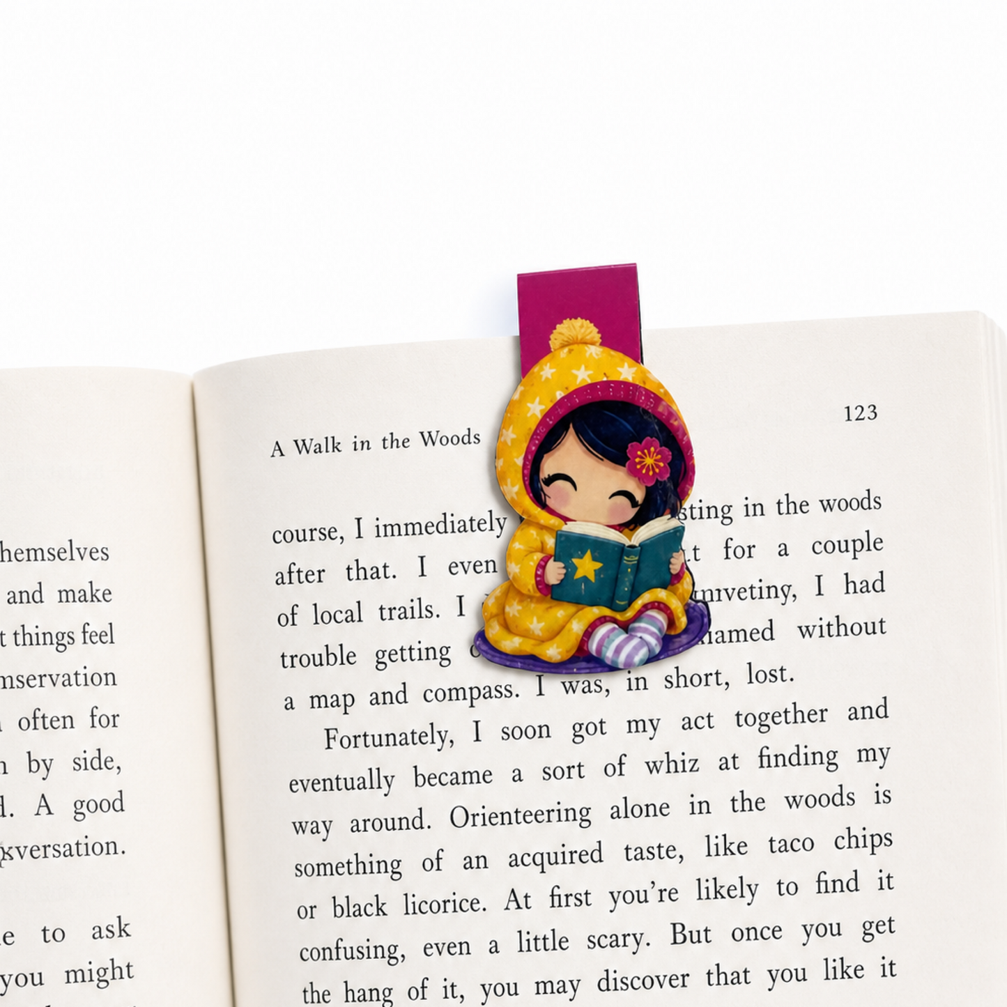 Double Sided Magnetic Bookmarks