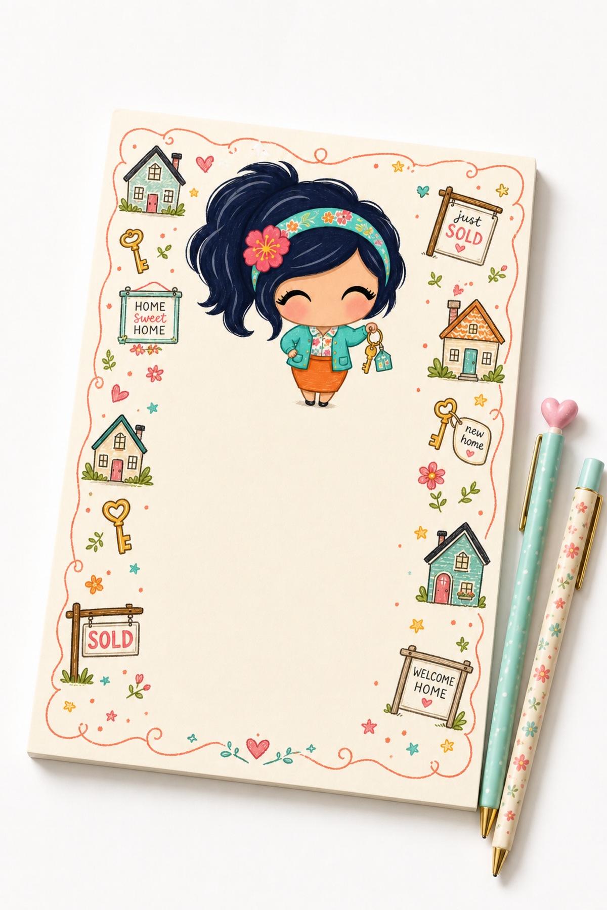 Realtor Inspired 50 Page NotePads