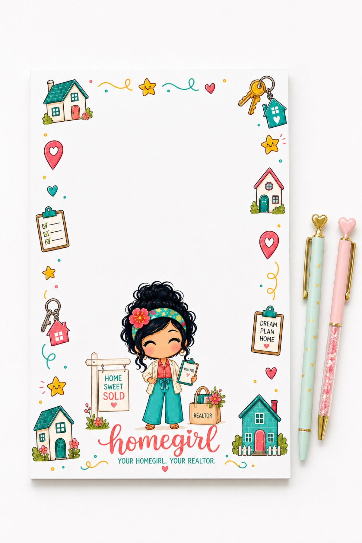 Realtor Inspired 50 Page NotePads