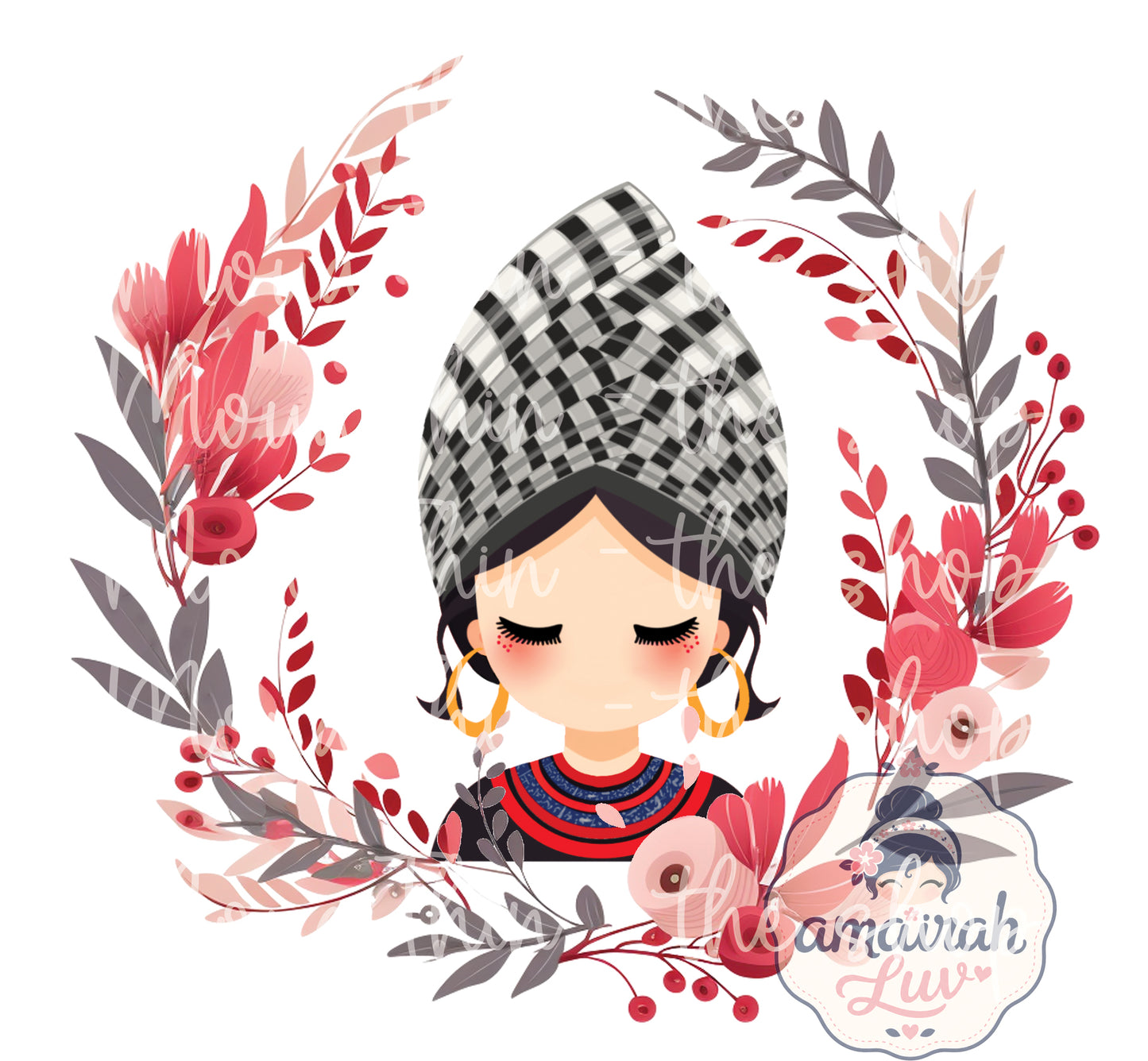 Digital Download - Hmong Inspired Illustration