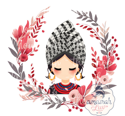 Digital Download - Hmong Inspired Illustration
