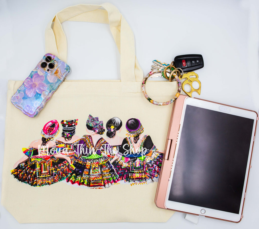 "Vivncaus" Canvas Tote Bag