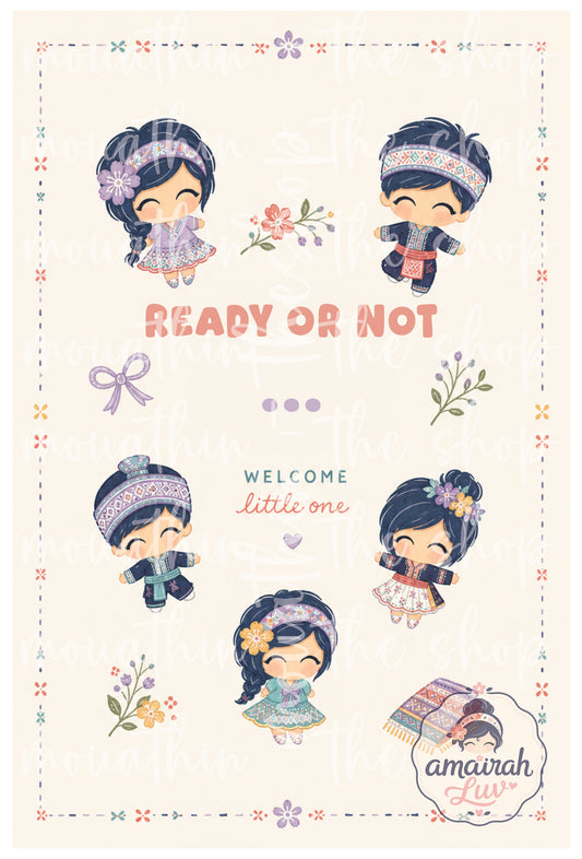 Digital Download Baby Shower Card