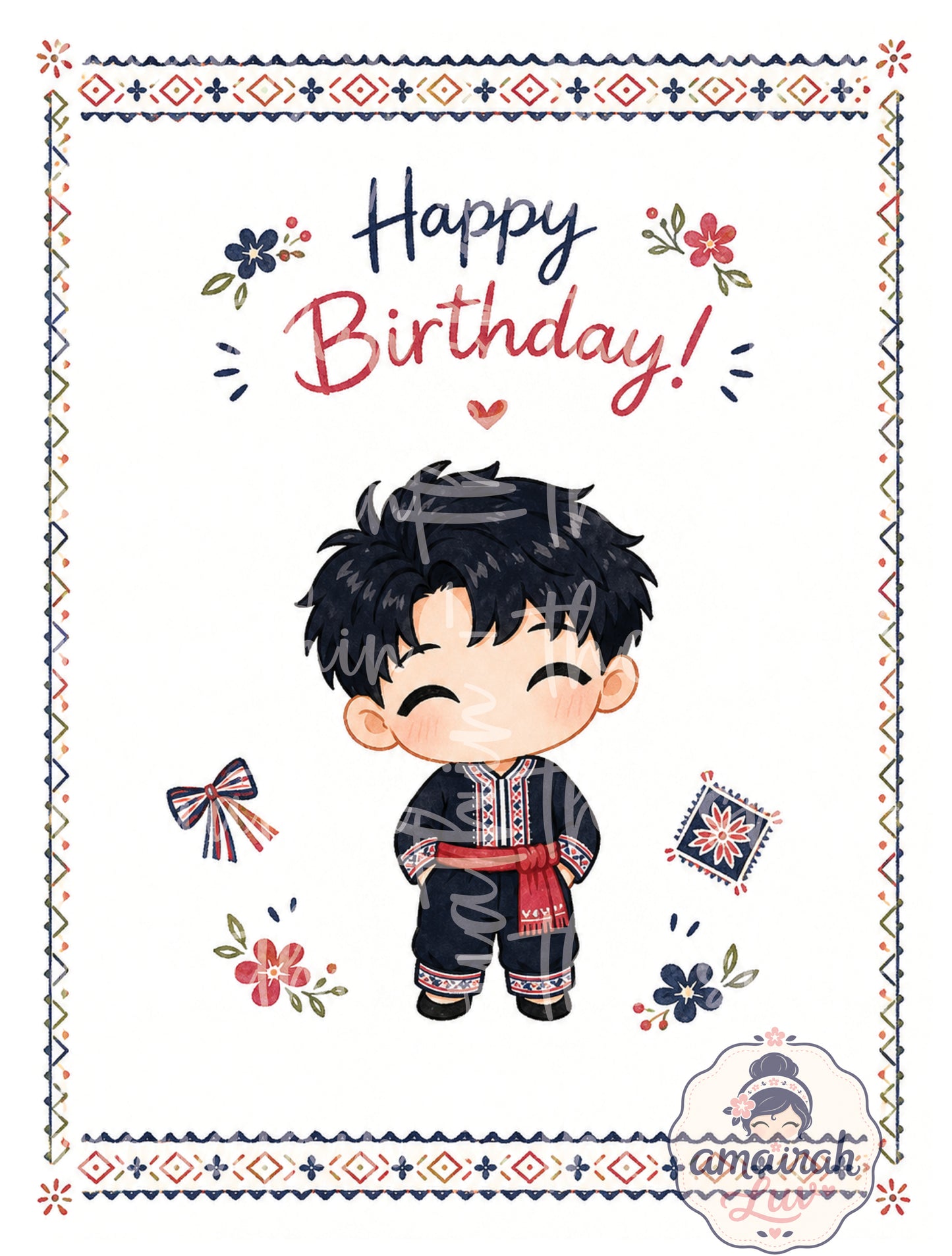 Digital Download Birthday Card