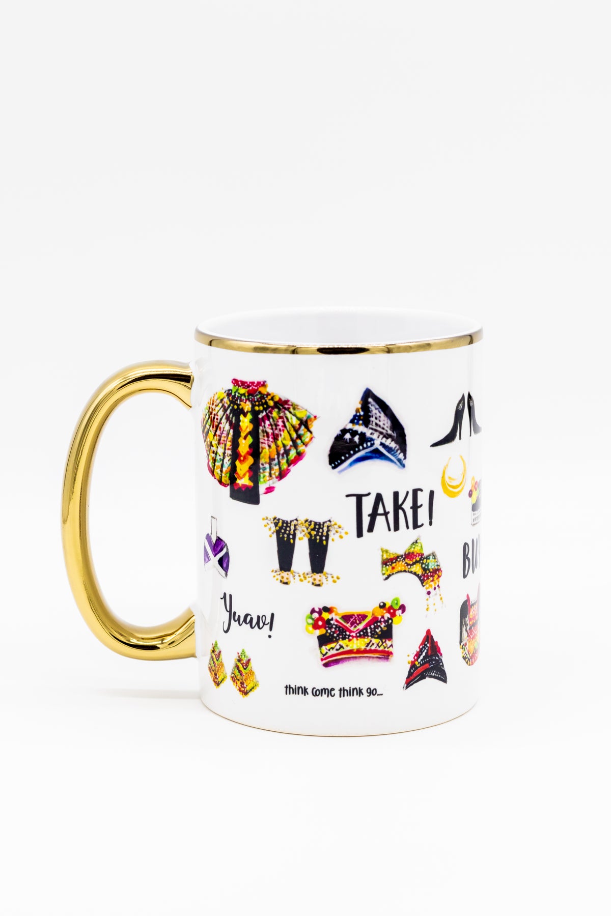 15oz Gold Rim MUG - POS SALE