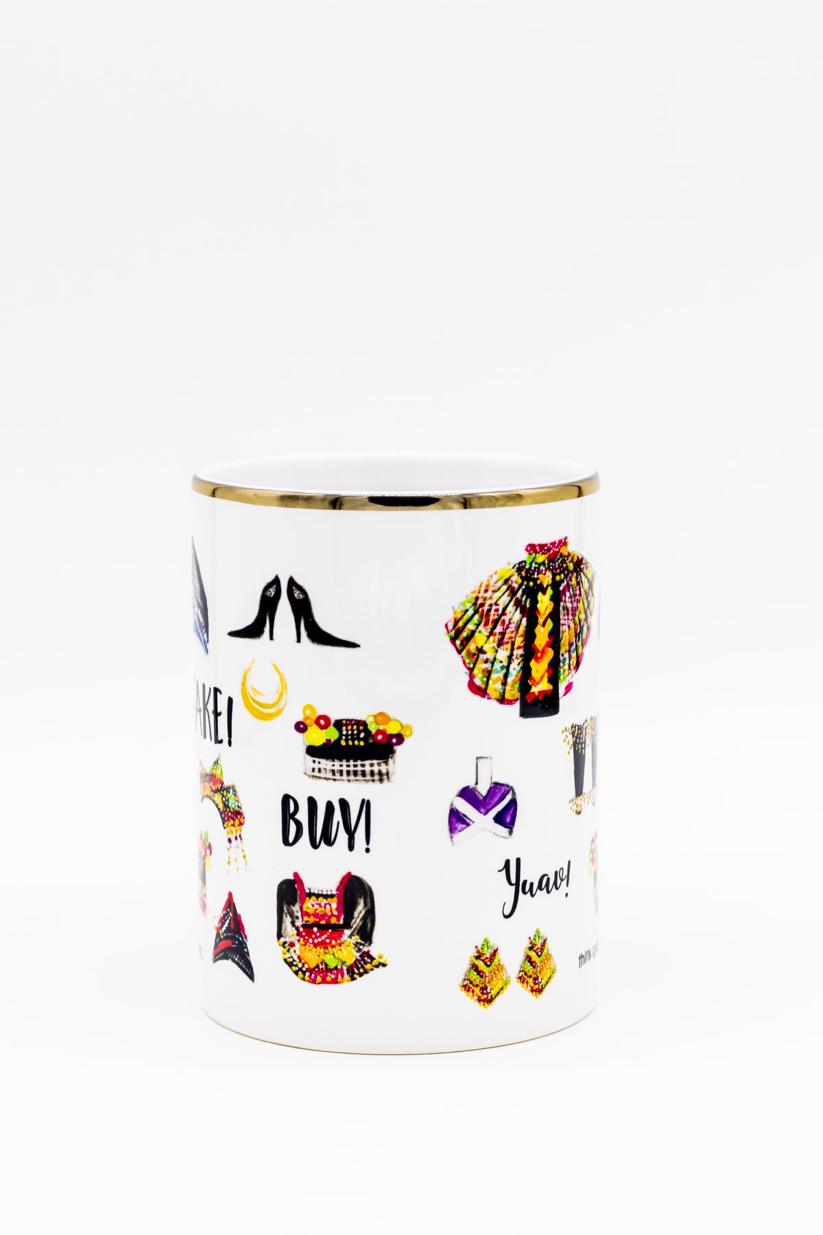 15oz Gold Rim MUG - POS SALE