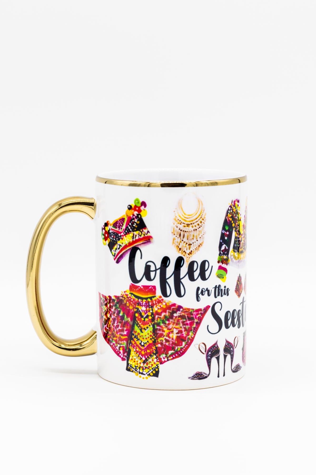 15oz Gold Rim MUG - POS SALE