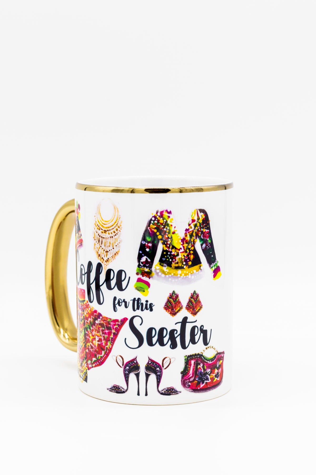 15oz Gold Rim MUG - POS SALE