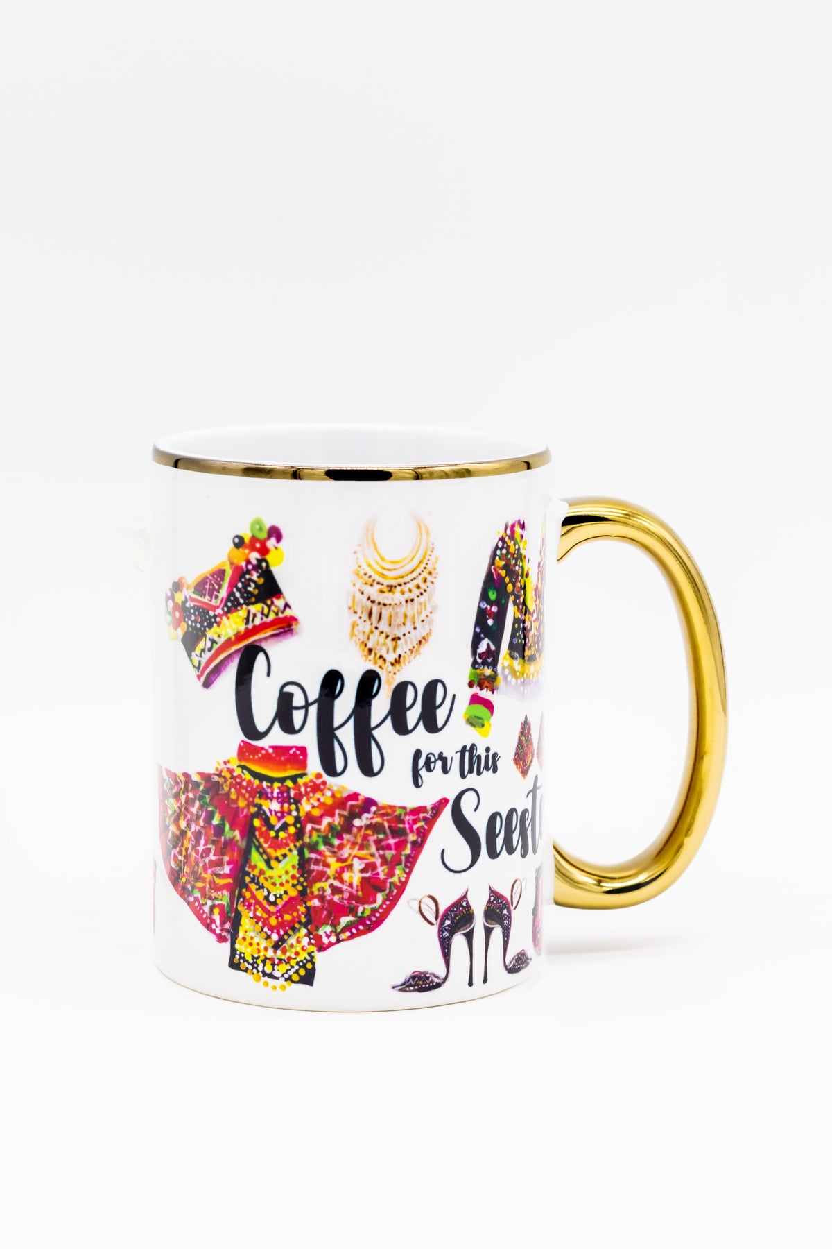 15oz Gold Rim MUG - POS SALE